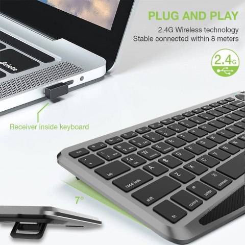TECHLY BEZPRZEWODOWA KLAWIATURA DUALNA BT/RF TOUCH TECHLY BEZPRZEWODOWA KLAWIATURA DUALNA BT/RF TOUCH