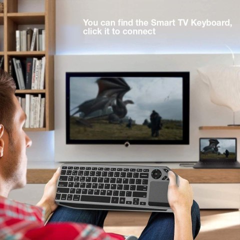 TECHLY BEZPRZEWODOWA KLAWIATURA DUALNA BT/RF TOUCH TECHLY BEZPRZEWODOWA KLAWIATURA DUALNA BT/RF TOUCH
