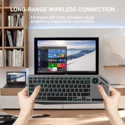 TECHLY BEZPRZEWODOWA KLAWIATURA DUALNA BT/RF TOUCH TECHLY BEZPRZEWODOWA KLAWIATURA DUALNA BT/RF TOUCH