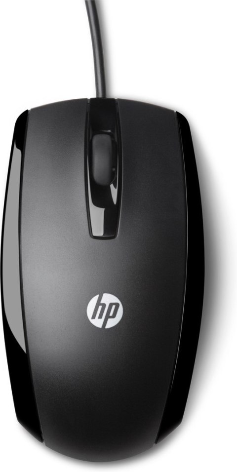 Mysz HP X500 Wired Mouse Black przewodowa czarna E5E76AA Mysz HP X500 Wired Mouse Black przewodowa czarna E5E76AA