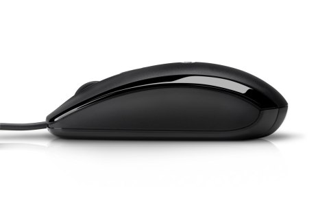 Mysz HP X500 Wired Mouse Black przewodowa czarna E5E76AA Mysz HP X500 Wired Mouse Black przewodowa czarna E5E76AA