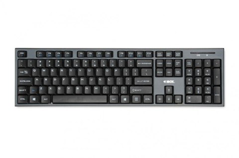 Zestaw klawiatura + mysz IBOX DESKTOP PRO KIT IKMS606W (USB 2.0; (US); kolor czarny; optyczna; 1200 DPI) Zestaw klawiatura + mysz IBOX DESKTOP PRO KIT IKMS606W (USB 2.0; (US); kolor czarny; optyczna; 1200 DPI)