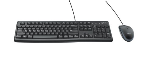 Zestaw klawiatura + mysz Logitech MK120 920-002562 (membranowa; USB 2.0; (US); kolor czarny; optyczna; 1000 DPI) Zestaw klawiatura + mysz Logitech MK120 920-002562 (membranowa; USB 2.0; (US); kolor czarny; optyczna; 1000 DPI)
