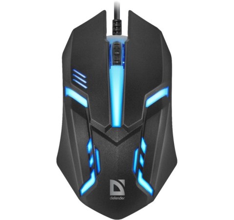 DEFENDER MYSZ CYBER MB-560L 7 KOLORÓW 1200DPI 3P CZARNA 52560 DEFENDER MYSZ CYBER MB-560L 7 KOLORÓW 1200DPI 3P CZARNA 52560