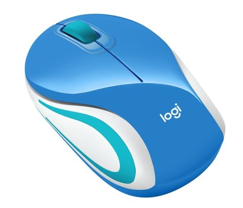 MYSZ LOGITECH Wireless Mini Mouse M187 BLUE MYSZ LOGITECH Wireless Mini Mouse M187 BLUE