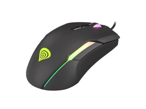 Mysz NATEC Genesis Xenon 220 RGB NMG-1572 (optyczna; 6400 DPI; kolor czarny) Mysz NATEC Genesis Xenon 220 RGB NMG-1572 (optyczna; 6400 DPI; kolor czarny)