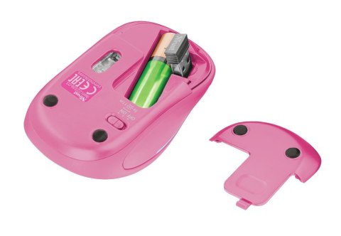 Mysz TRUST Yvi FX Wireless LED illumination Pink Mysz TRUST Yvi FX Wireless LED illumination Pink
