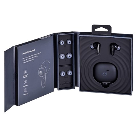 Słuchawki bezprzewodowe Soundcore Liberty 4 Czarne Słuchawki bezprzewodowe Soundcore Liberty 4 Czarne