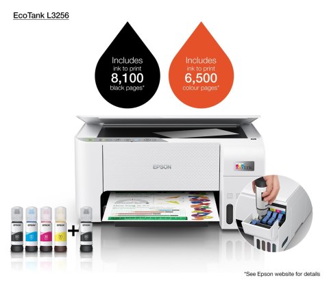 Urządzenie wielofunkcyjne 3w1 Epson EcoTank L3256 Urządzenie wielofunkcyjne 3w1 Epson EcoTank L3256