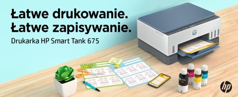 Urządzenie wielofunkcyjne Hp Smart Tank 675 Urządzenie wielofunkcyjne Hp Smart Tank 675