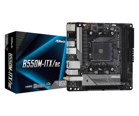 Płyta główna Asrock B550M-ITX/AC Płyta główna Asrock B550M-ITX/AC