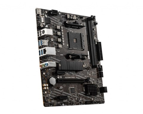 Płyta główna MSI A520M PRO AM4 2DDR4 Płyta główna MSI A520M PRO AM4 2DDR4