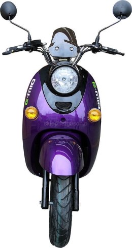 Skuter elektryczny E-MIO Destina fioletowy moc 2000W, prędkość 45 km/h, zasięg 50 km