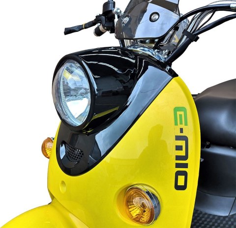 Skuter elektryczny E-MIO Destina żółty moc 2000W, prędkość 45 km/h, zasięg 50 km Skuter elektryczny E-MIO Destina żółty moc 2000W, prędkość 45 km/h, zasięg 50 km