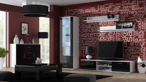 Półka 125cm (2szt) SOHO biały mat Półka 125cm (2szt) SOHO biały mat