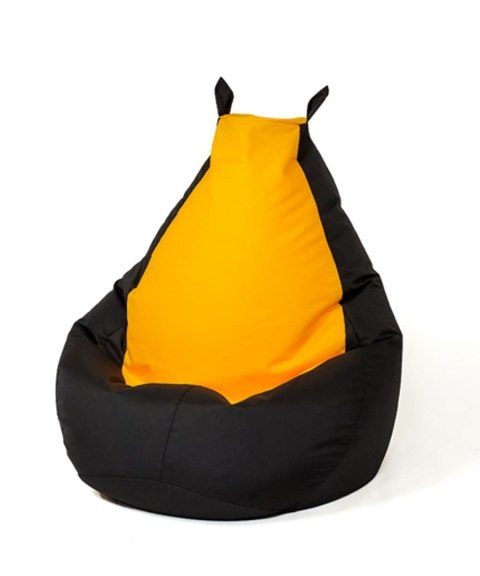 Pufa worek sako BATMAN czarny-żółty L 105x80 Pufa worek sako BATMAN czarny-żółty L 105x80
