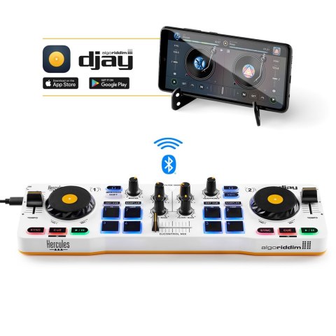 Hercules DJ Control Mix - Bezprzewodowy kontroler DJ Hercules DJ Control Mix - Bezprzewodowy kontroler DJ