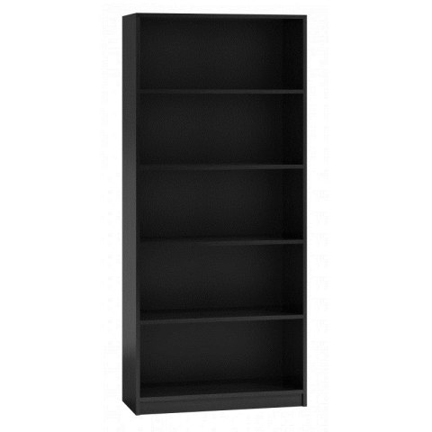 REGAŁ NA KSIĄŻKI 80 CM CZARNY REGAŁ NA KSIĄŻKI 80 CM CZARNY