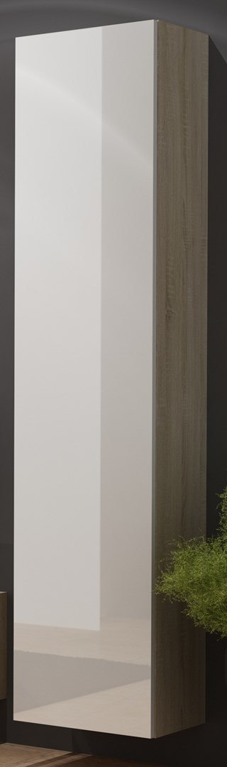 Witryna VIGO pełna'180' 180/40/30 sonoma/biały poł Witryna VIGO pełna'180' 180/40/30 sonoma/biały poł