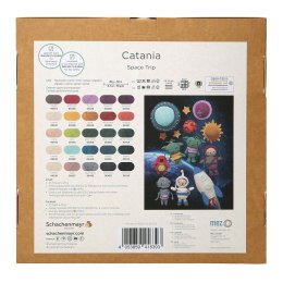 Zestaw do szydełkowania (25 kolorów) Catania Space Trip DE/EN