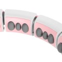 Hula Hop HMS FH06 regulowany z obciążnikiem i licznikiem różowy + pas BR160 w zestawie