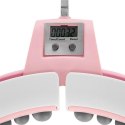 Hula Hop HMS FH06 regulowany z obciążnikiem i licznikiem różowy + pas BR160 w zestawie