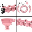 Hula Hop HMS HHW12 plus size z wypustkami i obciążnikiem różowy