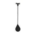 Hula Hop One Fitness OHA01 z obciążnikiem i wypustkami czarny