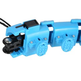 Hula Hop One Fitness OHA01 z obciążnikiem i wypustkami niebieski