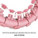 Hula hop HMS HHW01 z wypustkami i obciążnikiem rózowy