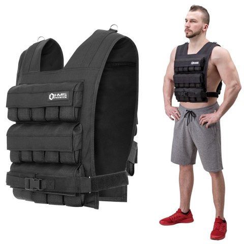 Kamizelka treningowa z obciążeniem 30kg Cordura HMS KTO30 Kamizelka treningowa z obciążeniem 30kg Cordura HMS KTO30