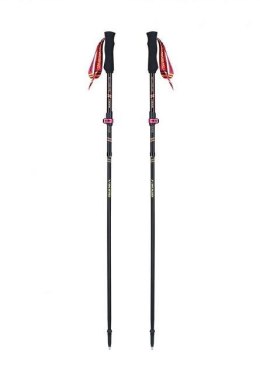 Kije Viking Kettera Pro Lady Trekking czarno/fuksjowe