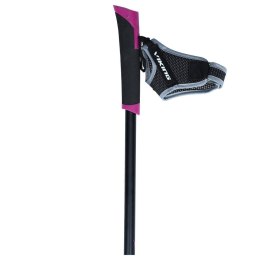 Kije Viking Uppsala Nordic Walking czarno/fioletowe
