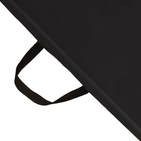 Materac gimnastyczny składany czarny 1800x600x500mm HMS MGS02 Materac gimnastyczny składany czarny 1800x600x500mm HMS MGS02