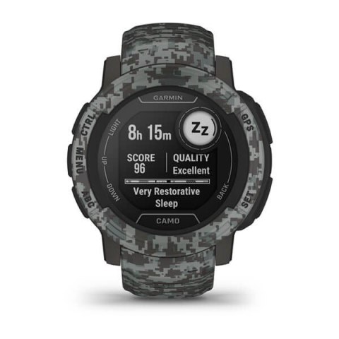 Zegarek sportowy Garmin Instinct 2 Camo Edition Graphite Camo Zegarek sportowy Garmin Instinct 2 Camo Edition Graphite Camo
