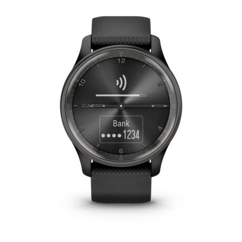 Zegarek sportowy Garmin Vivomove Trend Black Zegarek sportowy Garmin Vivomove Trend Black