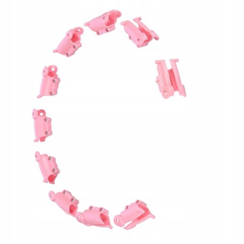 Hula Hop HMS HHW11 Plus Size z wypustkami i obciążeniem jasnoróżowy Hula Hop HMS HHW11 Plus Size z wypustkami i obciążeniem jasnoróżowy