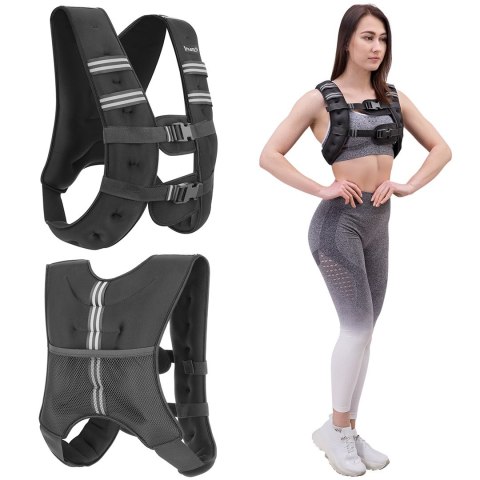 Kamizelka treningowa z obciążeniem 8kg neoprenowa HMS KTO08 Kamizelka treningowa z obciążeniem 8kg neoprenowa HMS KTO08
