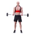 Przyrząd do ćwiczenia mięśni bicepsów-Arm blaster czerwony HMS ABX02