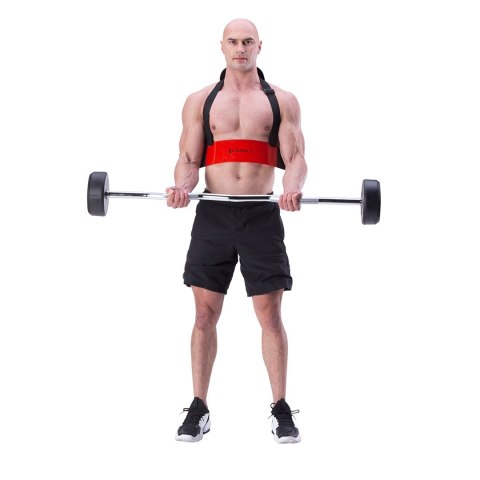 Przyrząd do ćwiczenia mięśni bicepsów-Arm blaster czerwony HMS ABX02 Przyrząd do ćwiczenia mięśni bicepsów-Arm blaster czerwony HMS ABX02