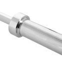 Gryf prosty olimpijski 7,9kg/1200mm + zaciski sprężynowe HMS GOP120