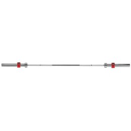 Gryf prosty olimpijski HMS GOP220 20kg/2200mm + zaciski