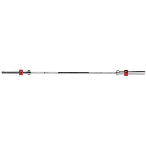 Gryf prosty olimpijski HMS GOP220 20kg/2200mm + zaciski Gryf prosty olimpijski HMS GOP220 20kg/2200mm + zaciski