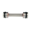 Hantle chromowane 2x2kg silikonowe elementy HMS HH02