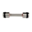 Hantle chromowane 2x4kg silikonowe elementy HMS HH04