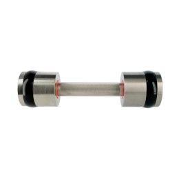 Hantle chromowane 2x5kg silikonowe elementy HMS HH05