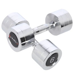 Hantle chromowane 2x6kg HMS CHD06