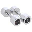 Hantle chromowane 2x6kg HMS CHD06