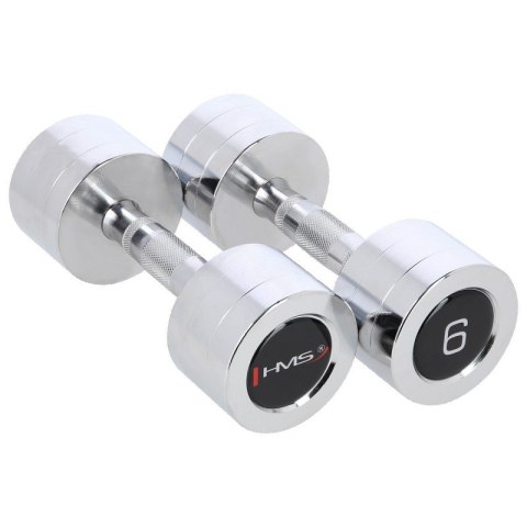 Hantle chromowane 2x6kg HMS CHD06 Hantle chromowane 2x6kg HMS CHD06