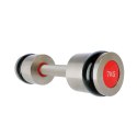 Hantle chromowane 2x7kg silikonowe elementy HMS HH07